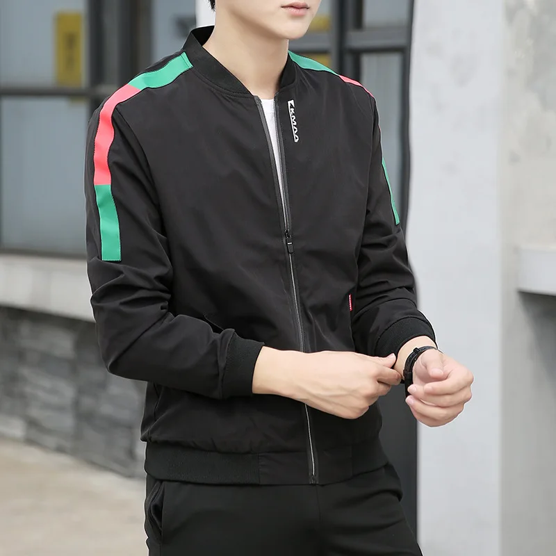 

Men's Youth Baseball Uniform Handsome Jacket Spring and Autumn Casual Pilot Slim Fashion Men's Jacket Men's Brand Clothing