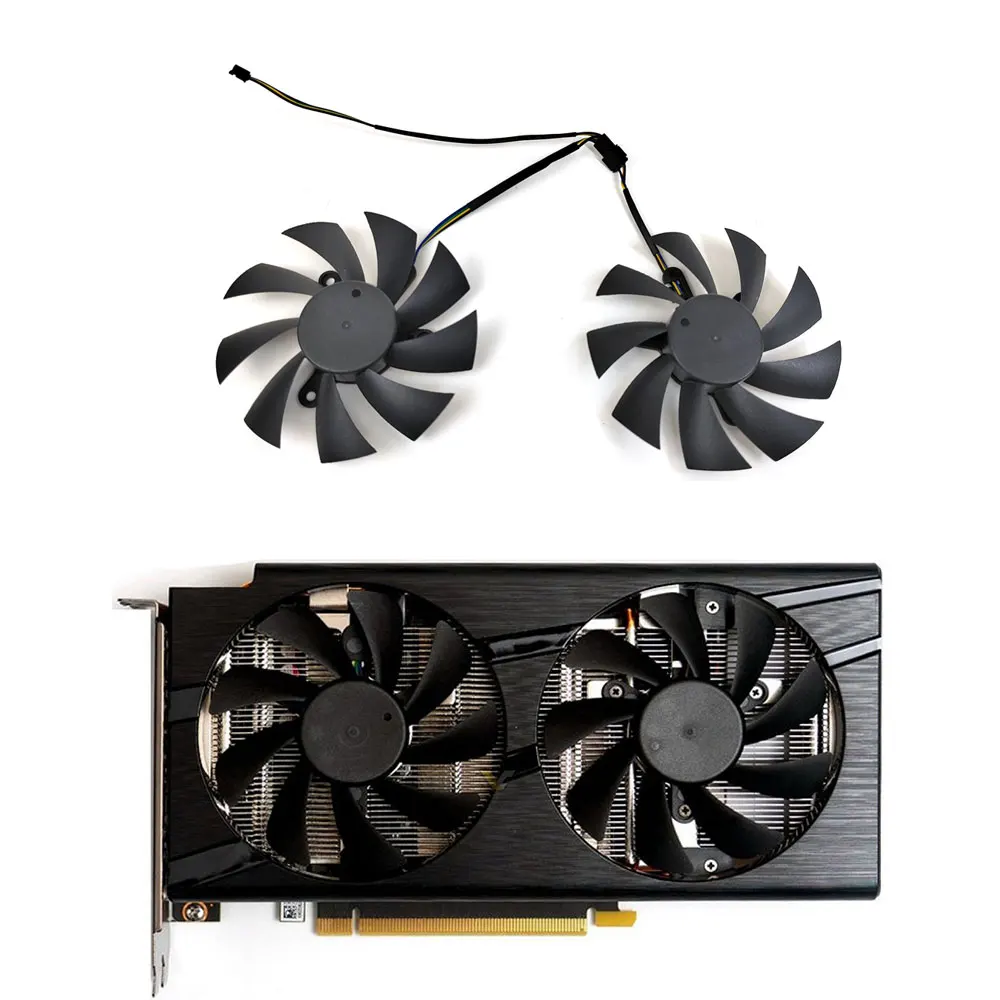 

DIY 87 мм CF9015H12D 12 В 4-контактный шарикоподшипник RTX2060 сменный вентилятор видеокарты для lenovo RTX 2060 RTX 2070 охлаждение видеокарты