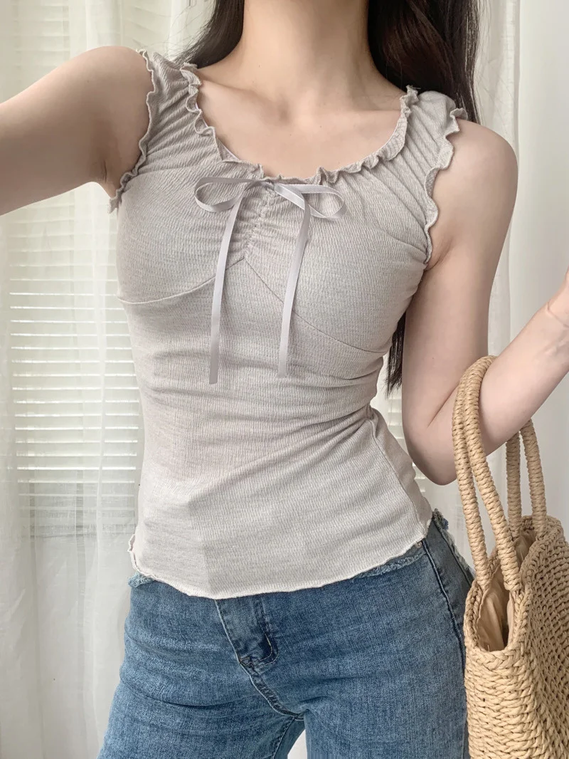 Милая женская майка кружевные элегантные декоративные модные женские майки с