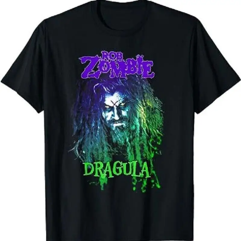 Фото Классическая футболка Rob Zombie Dragula в стиле ретро 90-х годов №1