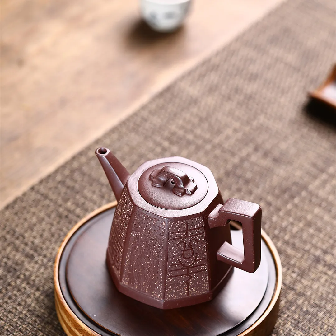 Высокое качество восемь квадратных метров Jinzhong Yixing фиолетовый глиняный чайник