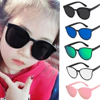 trendy fashion kids cat eye sunglasses boys girls luxuxry sunglasses children summer uv400 protection round sun glasses