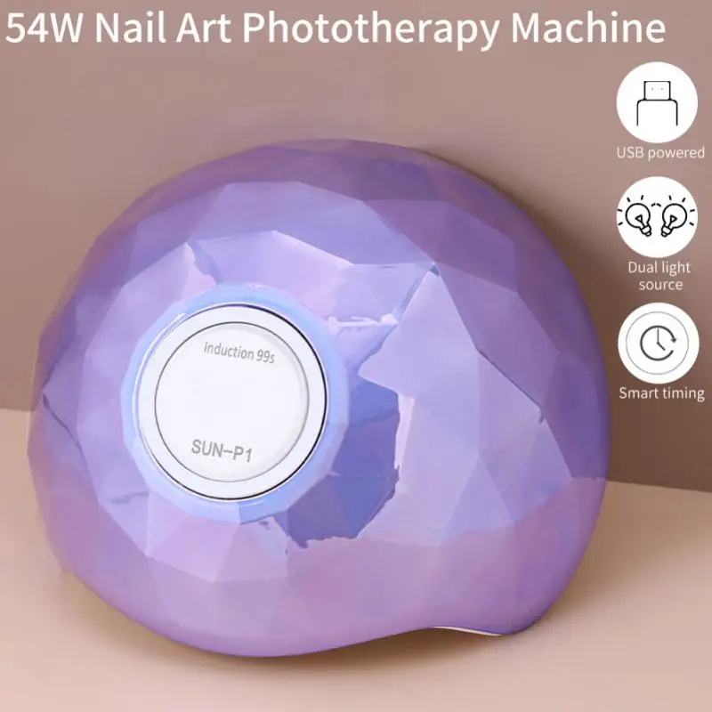

Аппарат для маникюра с умным датчиком, 54 Вт, лампа для фототерапии, быстросохнущая Сушилка для ногтей, лампа для ногтей, фены для ногтей