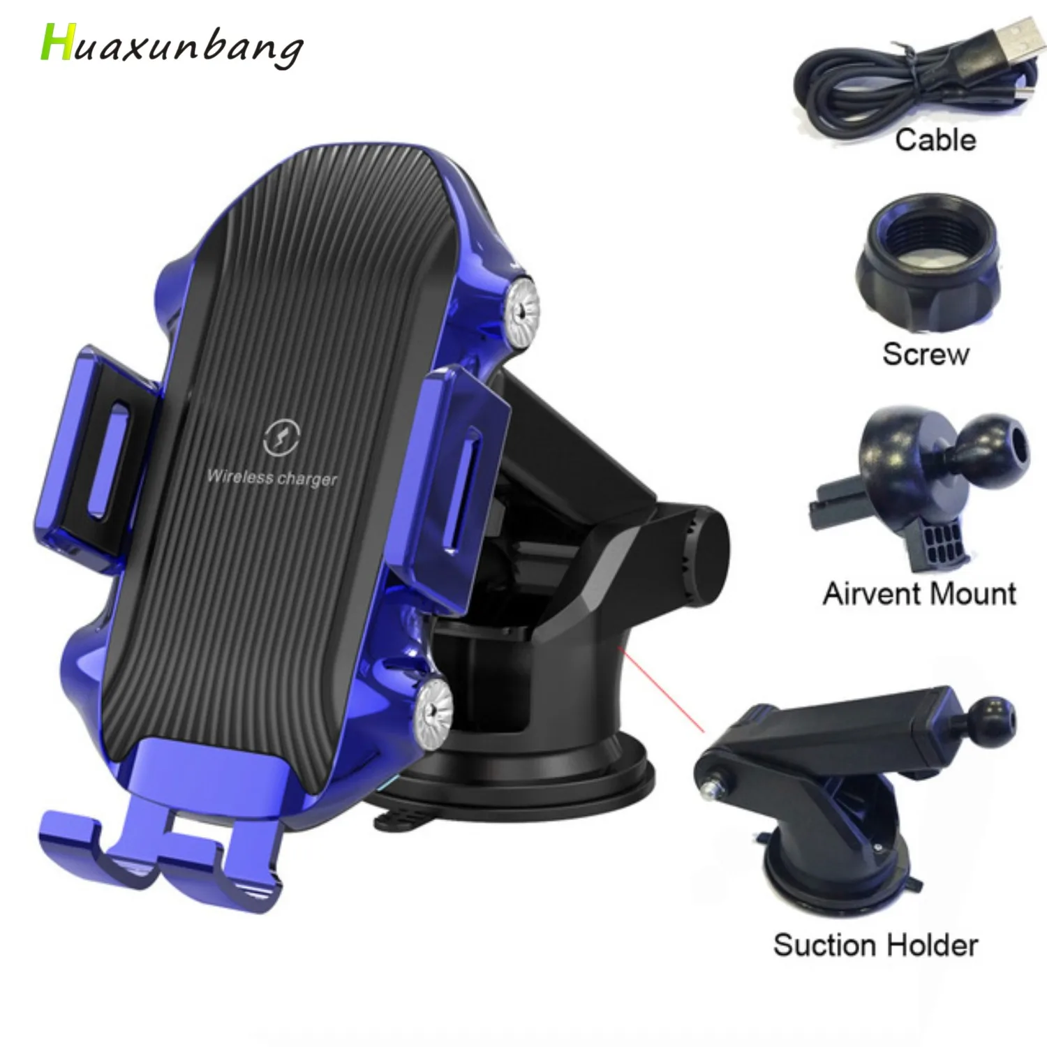 Car Wireless Charger For iPhone Pro Max 13 12 8 Car Phone Holder For Samsung Xiaomi Mobile Charging Stand Wireless Car Charger
