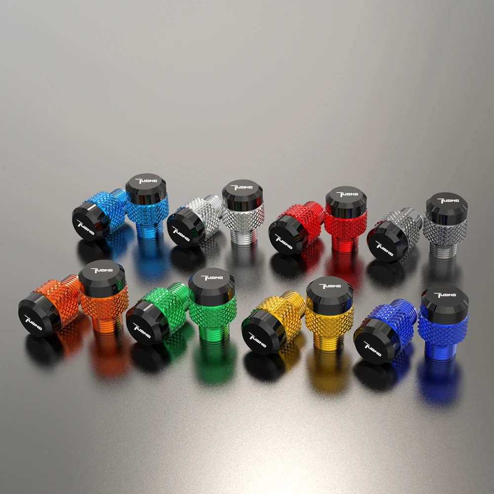 

Mototcycle Accessories CNC Mirror Hole Plug Screws Bolts Cover Caps FOR Aprilia Tuono V4 1100 RR 1100RR RSV4 1000 APRC Factory