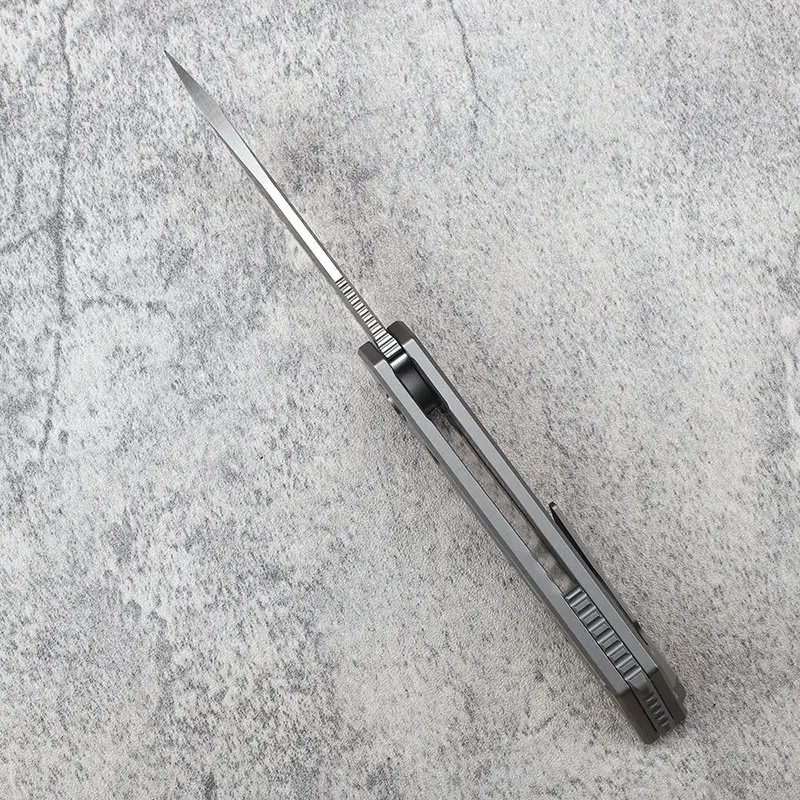 Складной нож TRSKT 14C28n охотничьи Тактические Ножи карманный с рукояткой TC4 Походный