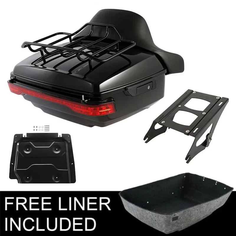 

Багажник мотоцикла King, крепление заднего фонаря для Harley Touring, багажник Road King 2014-2025