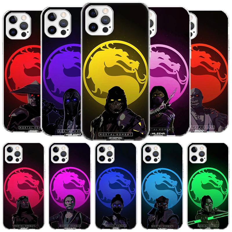 Чехол для телефона Scorpion Zero Sub Mortal Kombat чехол iPhone 16 15 14 13 12 Mini 11 Pro Max X XS 7 Plus 8 + SE 2020