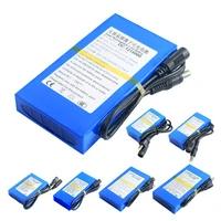 new high quality super rechargeable portable power lithium li ion battery pack dc 12v 4800 20000mah dc12680 12800 12980 121500