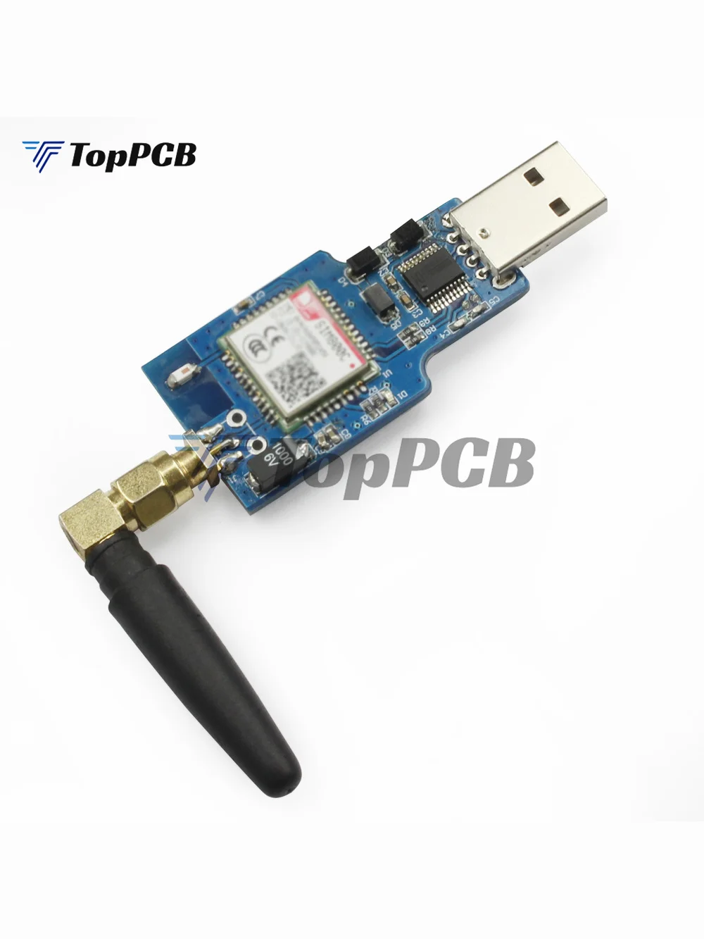 

USB to GSM Module Quad-band GSM GPRS SIM800 SIM800C Module for Wifi Wireless Bluetooth-compatible SMS Messaging With Antenna