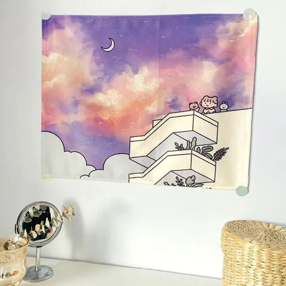 Гобелен из полиэстера/хлопка Ins