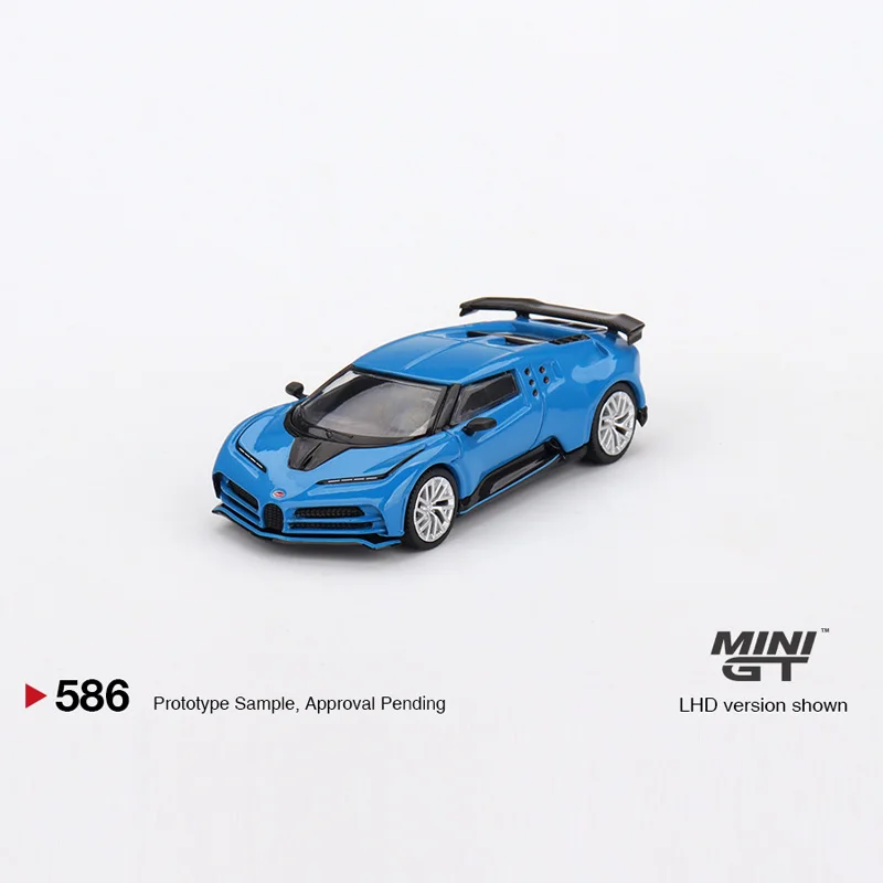 Минigt # 586 1/64 Bugatti Centodieci EB110 синяя литая под давлением модель автомобиля из сплава