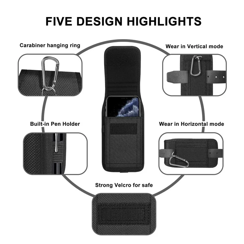 Multifunctional Phone Waist Bag For Outdoor Activities | Waterproof And Durable Tactical Waist Bag Men Bag