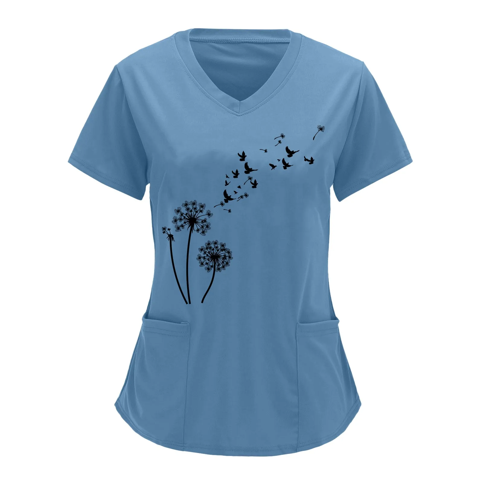 

Женские однотонные футболки блузки с коротким рукавом и v-образным вырезом, женские футболки, футболка с длинным рукавом, женская футболка с...