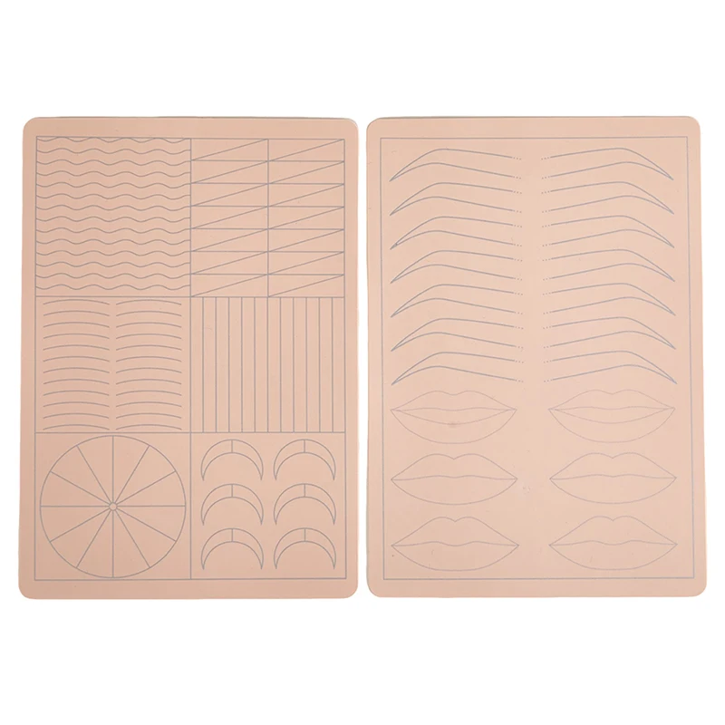 

Multifunction Tattoo Practice Skin Eyebrow Practice Permanent Makeup Fake Microblading Tattoo Beginner Skin Tattoo Accessories