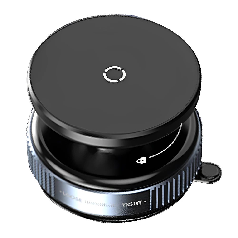 

Для интеллектуального автомобильного крепления Magsafe 360° ° Вращающийся магнитный вакуумный адсорбционный кронштейн на присоске, автомобильный магнитный держатель для iPhone