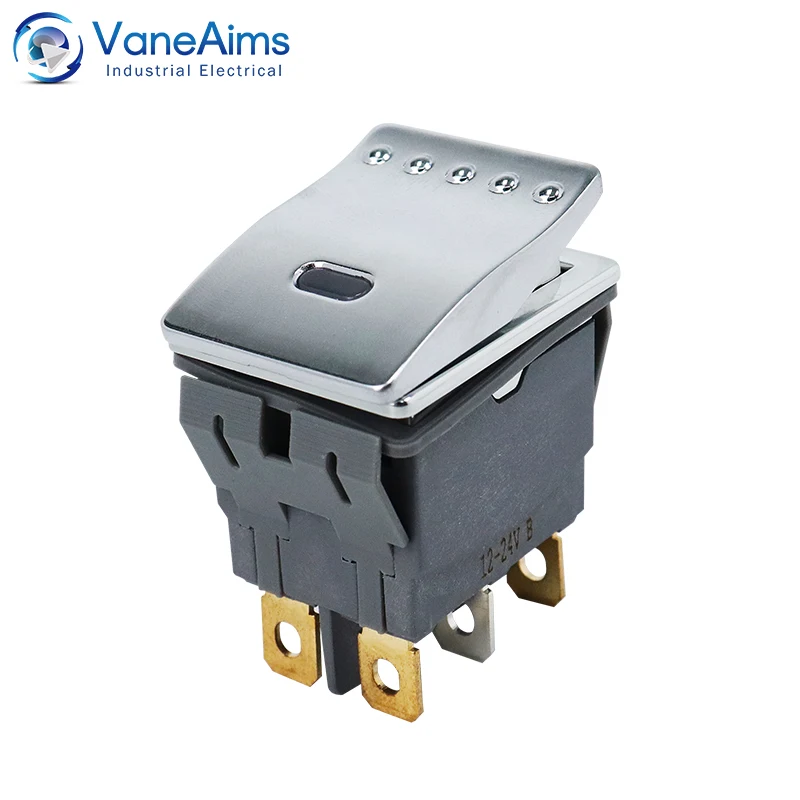 

Квадратный кулисный тумблер VaneAims 15А