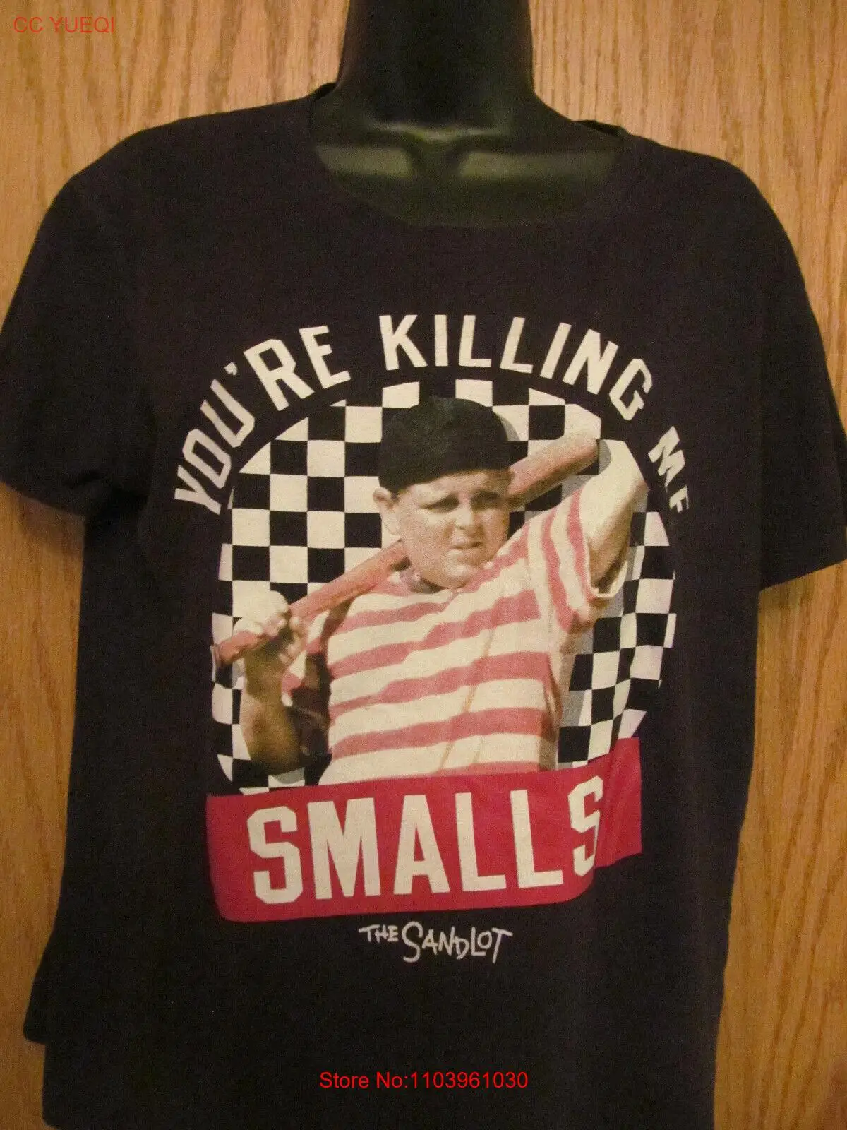 Черная футболка Sandlot you's Killing Me smalls для детей XL женщин M мужчин S