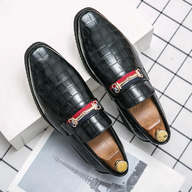 

italian shoes casual brands slip on formal luxury shoes dress men loafers moccasins genuine leather driving shoes big size