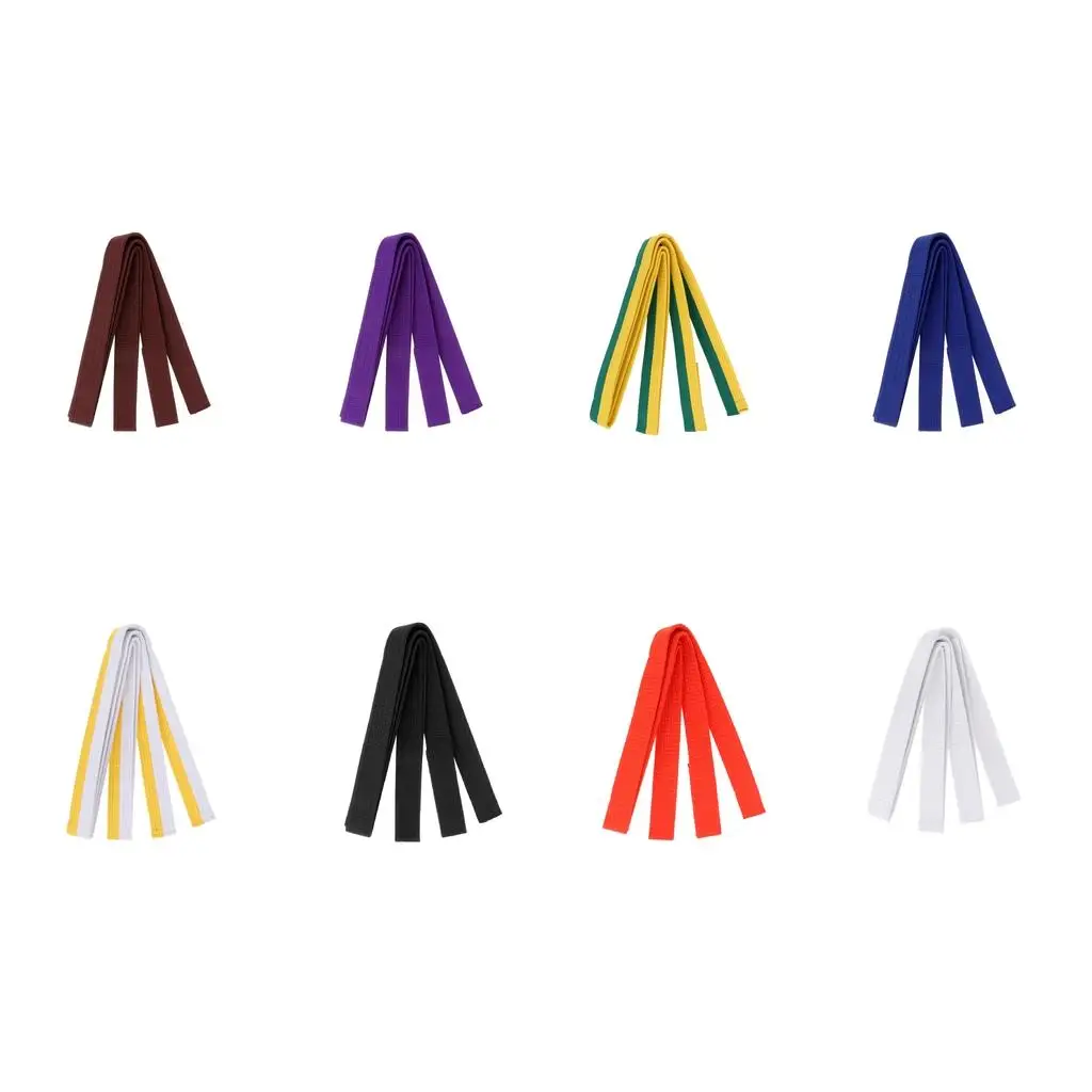 

Comfortable Taekwondo Belt Karate Belt Judo Belt - Multicolor