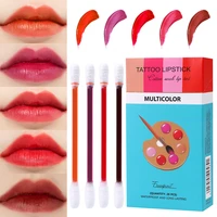 20pcsbox cotton swab lipstick microbrush lasting waterproof disposable liquid non sticky moisturizing portable lipgloss makeup