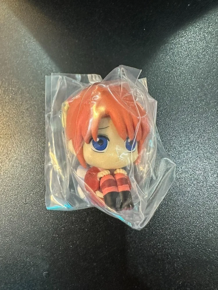 Коллекционная фигурка Bandai Gashapon Gintama: Ёшивара Энджо, Саката Гинтоки, Кагура, Камуи — сидящие, ожидающие, настольное украшение (art.: 3920db951e4ea) - 3920db951e4ea