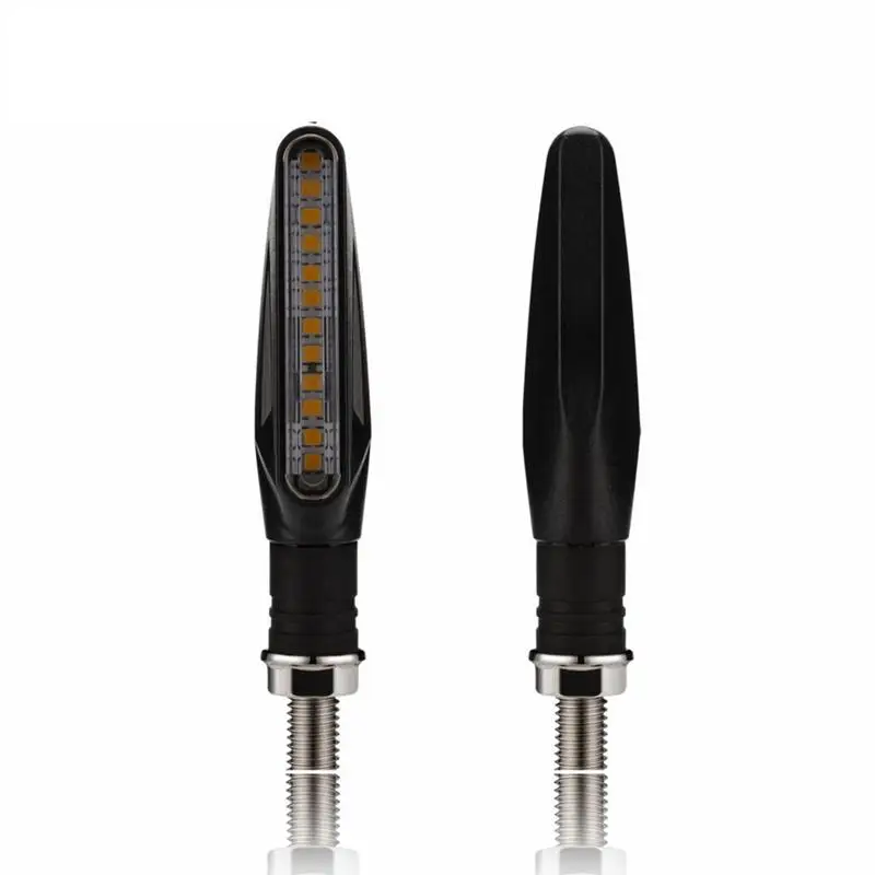 

Universal Motorcycle Turn Signal Light 12V LED Flowing Water Blinker Bendable Motorcycle Flashing Lights Signal Lamp Foldable