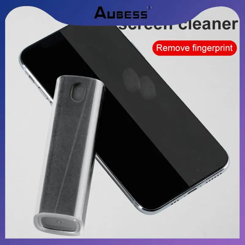 

Mini Phone Clean Screens Spray Computer Screen Cleaner Spray Dust Removal Microfiber Cloth Cleaning Artifact Computer Cleaners