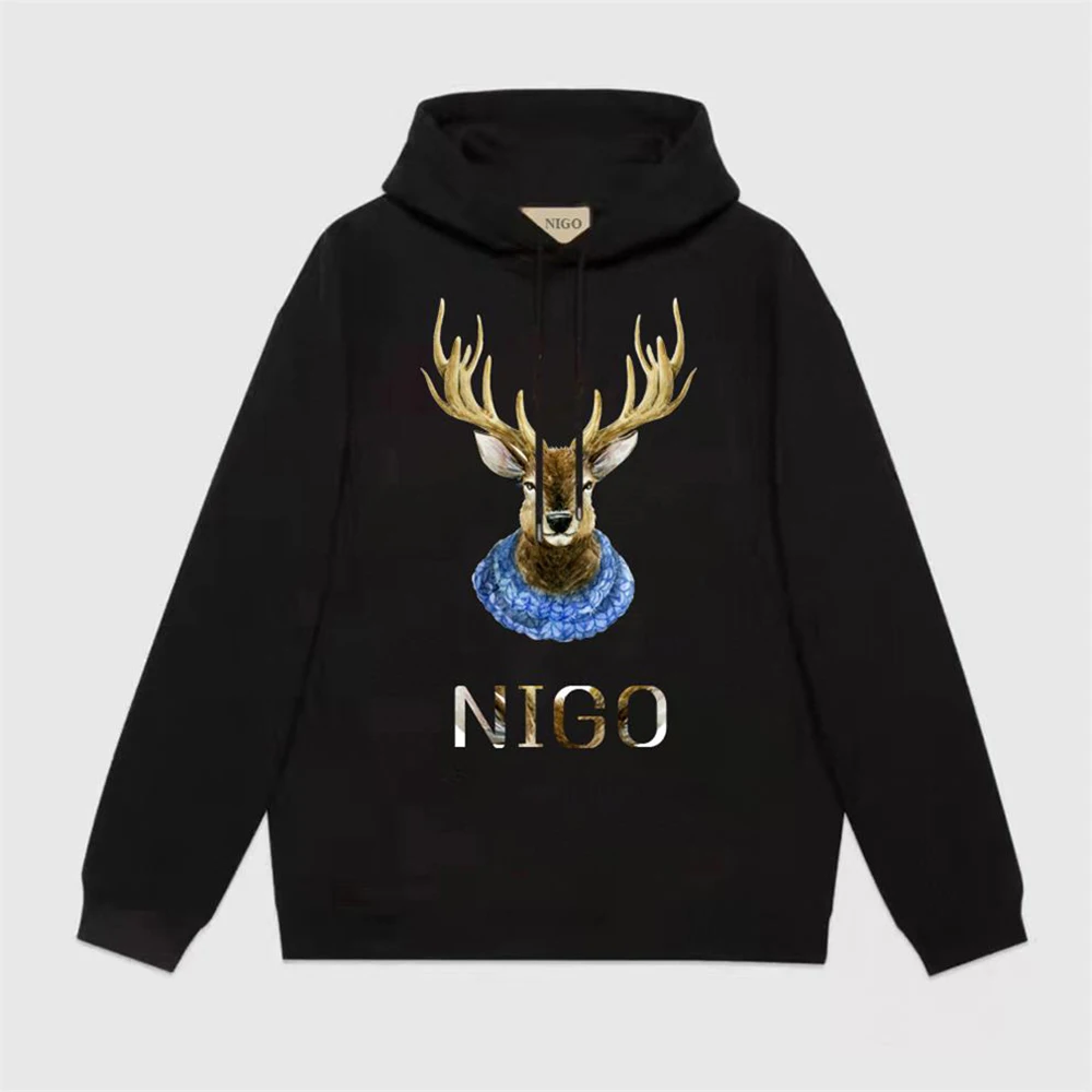 

NIGO Hooded Cotton Sweatshirt Hoodie #nigo3926