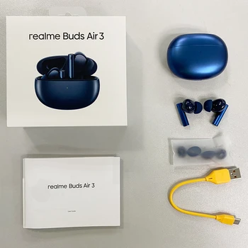 Global Version realme buds Air 3 TWS Earphone Bluetooth 42dB Active Noise Cancelling Wireless Headphone IPX5 For realme 10 Pro 2