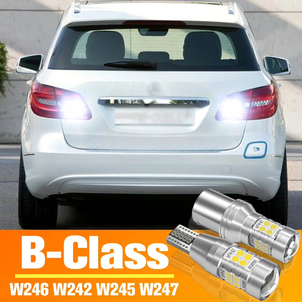 

2pcs LED Reverse Light Backup Bulb Accessories For Mercedes Benz B Class W246 W242 W245 W247 2005 2006 2011 2012 2013 2015 2016