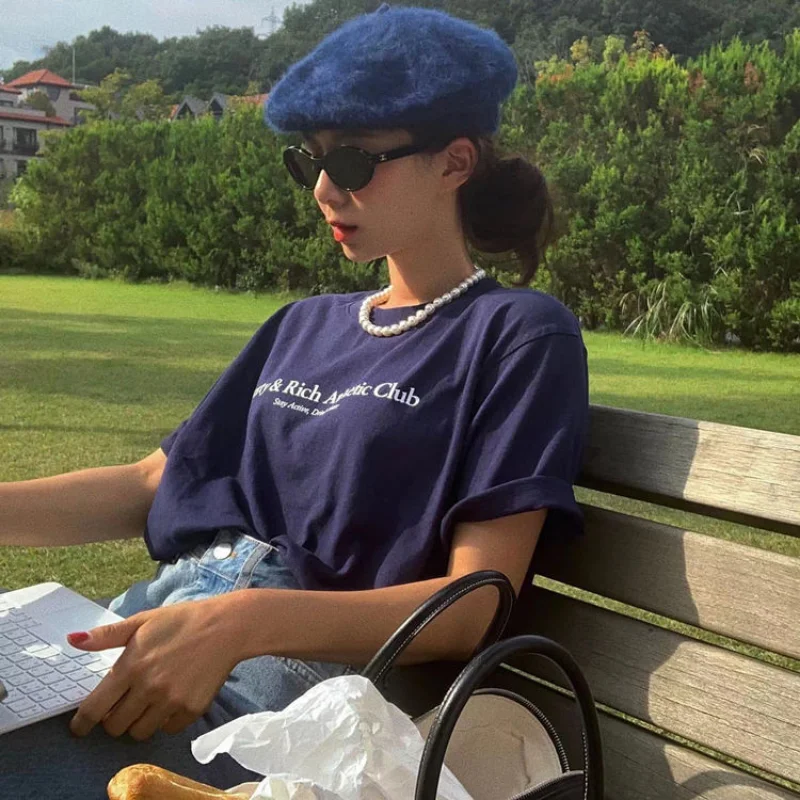 Draweye Pearls Necklaces for Women Beading Korean Fashion Elegant Sweet Vintage Jewelry Office Lady New Round Chokers