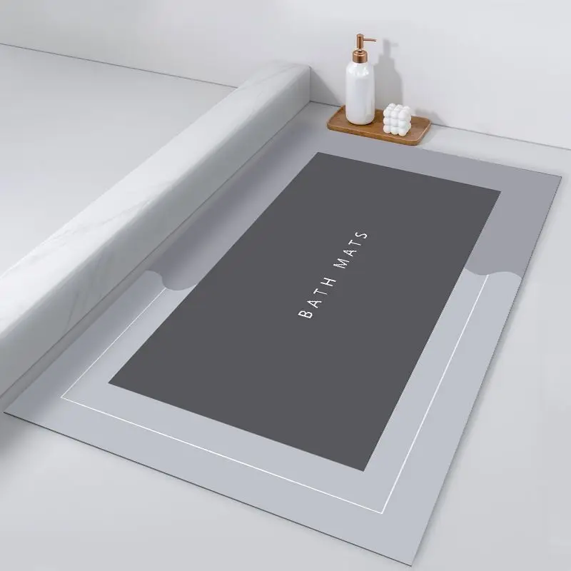 Влагопоглощающие моющиеся грязеотталкивающие напольные коврики для ванной и