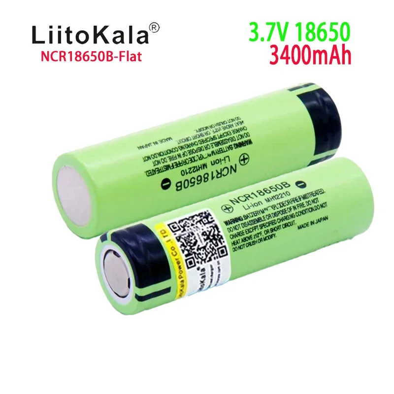 Аккумуляторная батарея LiitoKala NCR18650B литиевая 18650 3 7 в 3400 мАч