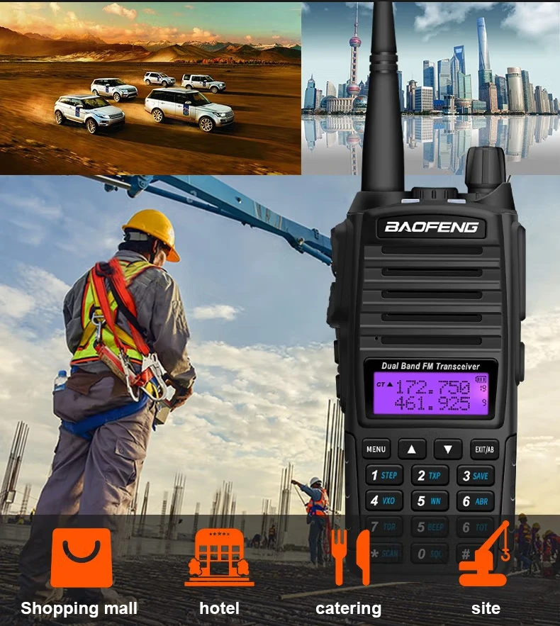 Портативная рация Baofeng UV 82 5 Вт 8