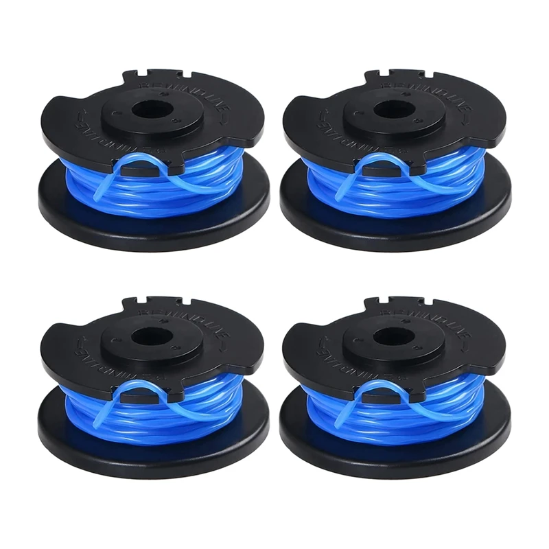 

4 Pcs For Ryobi One Plus AC14RL3A 18V 24V 40V 0.065 Inch Automatic Feed Wireless Weeder Spool Trimmer Spool Replacement