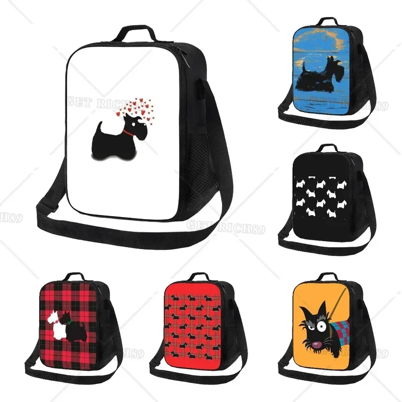 Изолированные сумки для обеда с надписью Love Hearts