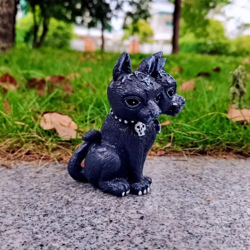 

Украшения для стола черного цвета без потертости, прочные искусственные фигурки животных подходящего размера, подарок для домашнего декора, 250 г