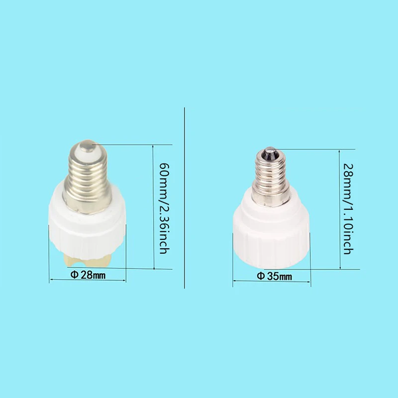 Переходник Патрона Лампы От E14 До G9 Огнестойкая Переходная Розетка Для