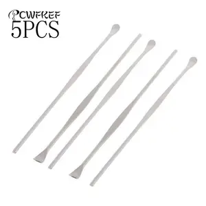 5Pcs Ear Wax Pickers Stainless Steel Ear Picks Wax Removal Curette Remover Cleaner Ear Care Tool Ear in USA (United States)