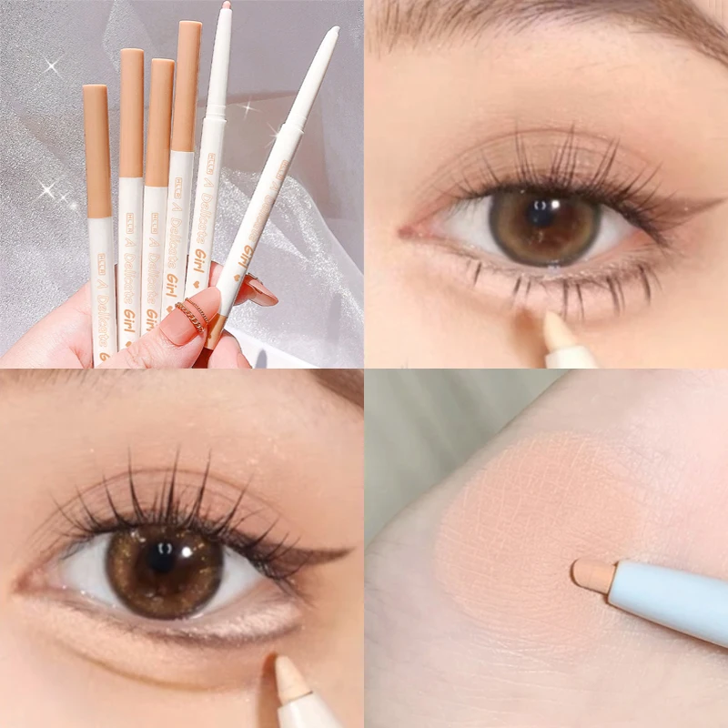 

Waterproof Eyeshadow Pen Lying Silkworm Pencil Long Lasting Natural Matte Shimmer Eyelid Pearlescent Brighten Eye Makeup Tools