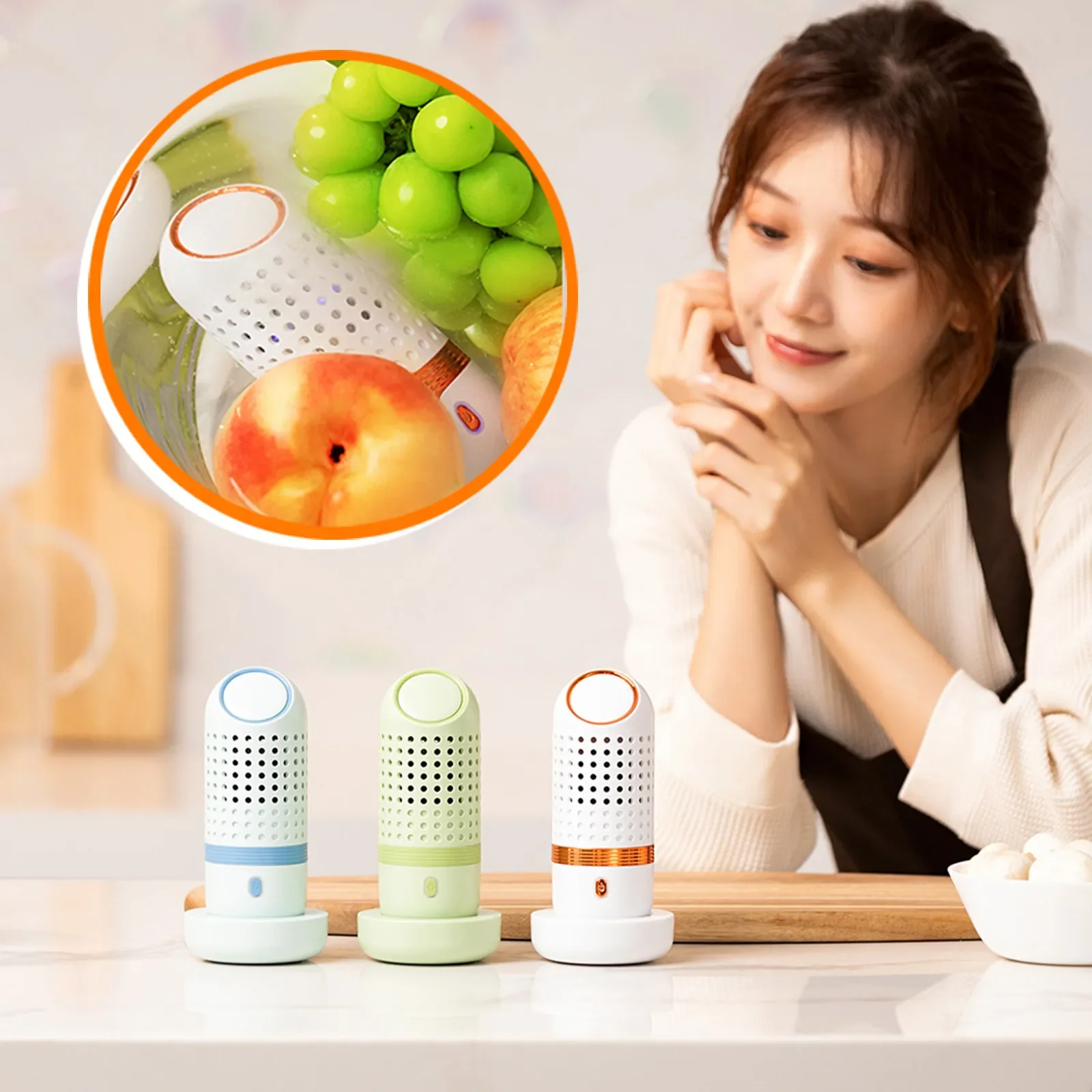 

Shape Vegetable Cleaning Machine Portable Ultrasonic Washing USB Machine Cleaner Kitchen Fruit Vegetable Cleaner