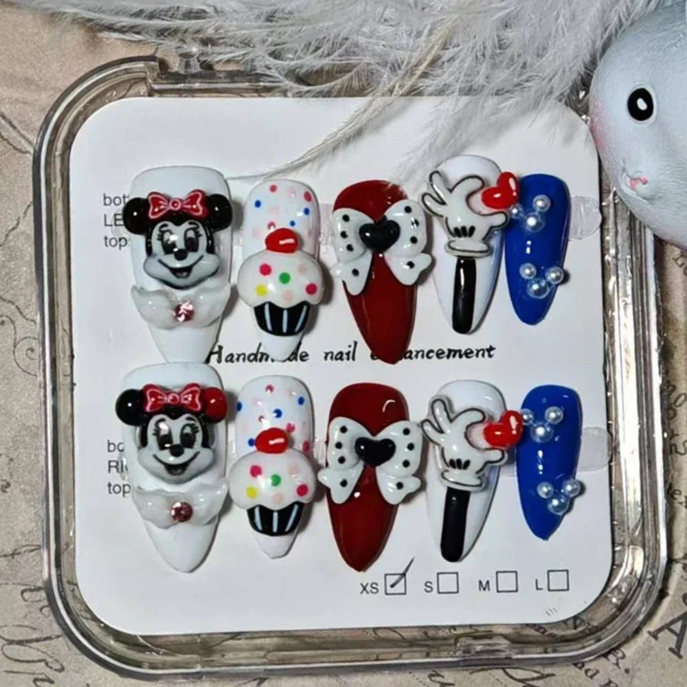 АнимеПериферийные устройства с героями мультфильмов милый бант Микки и Минни