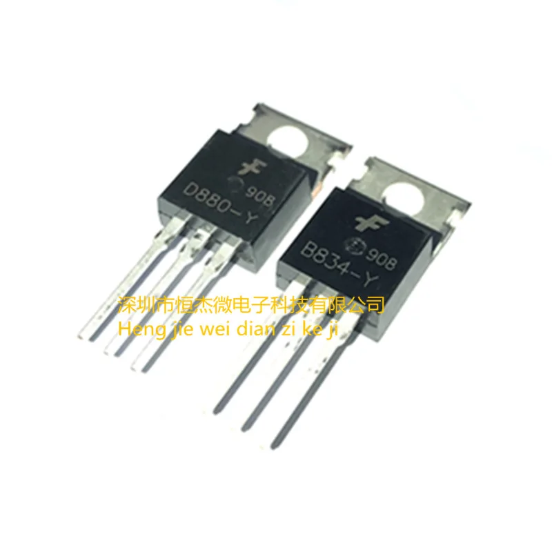 

2 шт./1 пара, транзисторы стандарта 2SD880 + 2SB834 60V 3A