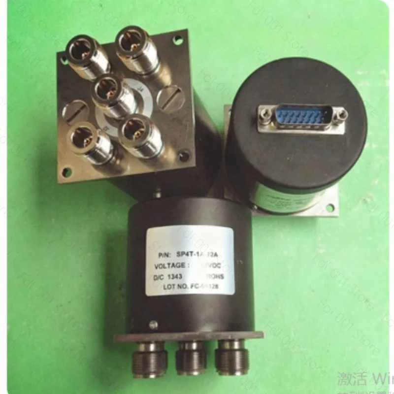 Фото SP4T-1A-12A 12В DC-12ГГц SP4T N-типа высокомощный коаксиальный радиочастотный переключатель №4