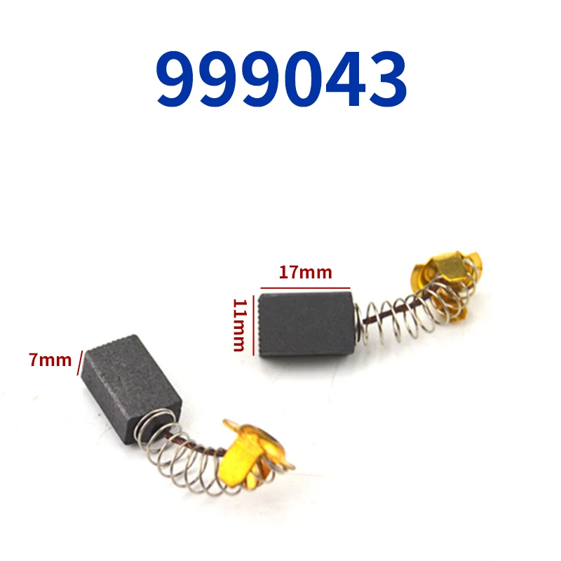 999043 43A угольная щетка 17x11x7 мм для Hitachi CM4SB2 C7 G15SA2 угловая шлифовальная машина аксессуары замена