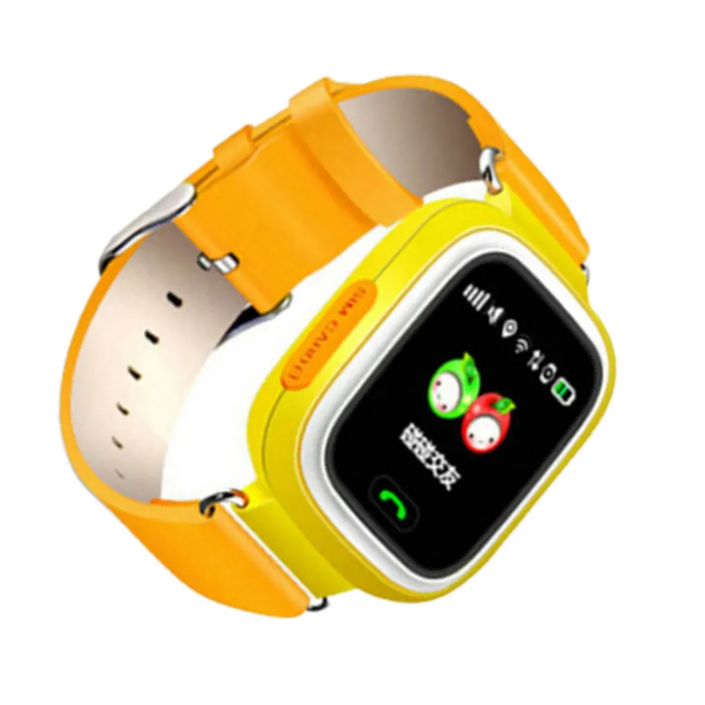 

Наручные часы GPS Q90, Детские умные часы с определением местоположения телефона, детские часы с цветным сенсорным ЖК-дисплеем 1,22 дюйма, смарт-...