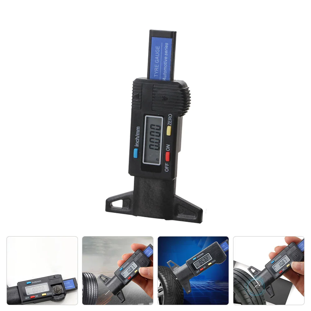 

Tire Measuring Caliper Digital Calipers Tires Measurement Tool Depth Gauge Gauges Tread Protractor Abs Car Finder Tyre