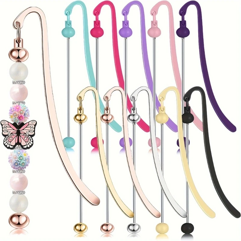 Брелок из бисера прочные металлические стержни прозрачные мешочки украшение для