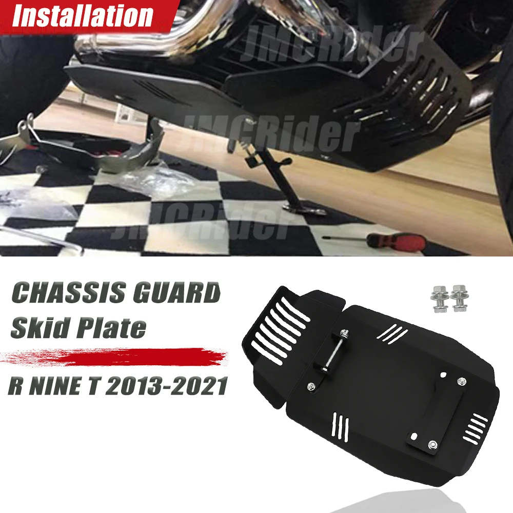 For BMW R Nine T RnineT Scrambler 2013-2020 2021 Engine Base Chassis Spoiler Guard Cover Skid Plate Pan Protector